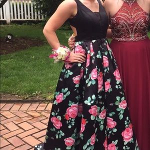 Floral Prom/Pageant Gown
